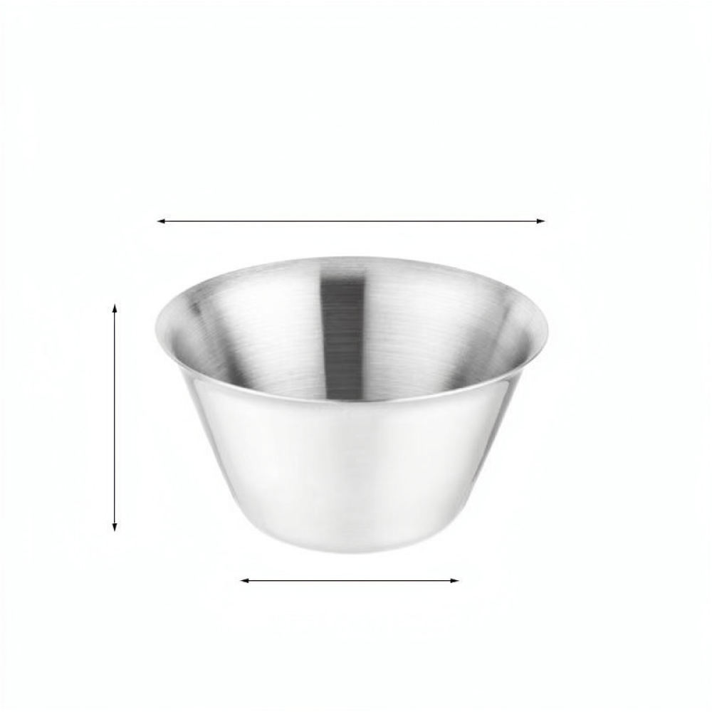 وعاء تقديم حلويات مخروطي الشكل - مراجعة Sauce Dipping Cup وسعره