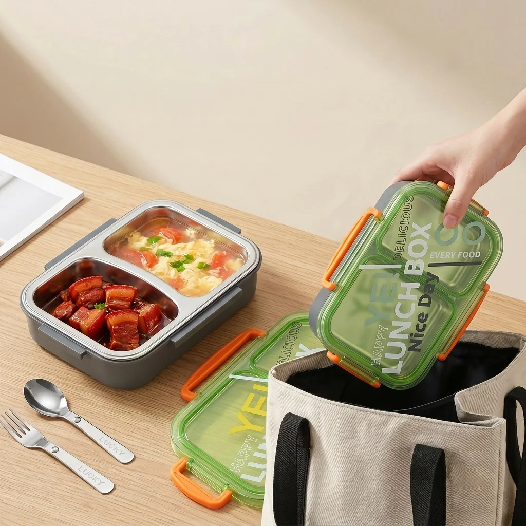 علبة غداء بينتو من الفولاذ الم - مراجعة Meal Prep Or Prep Meal وسعره