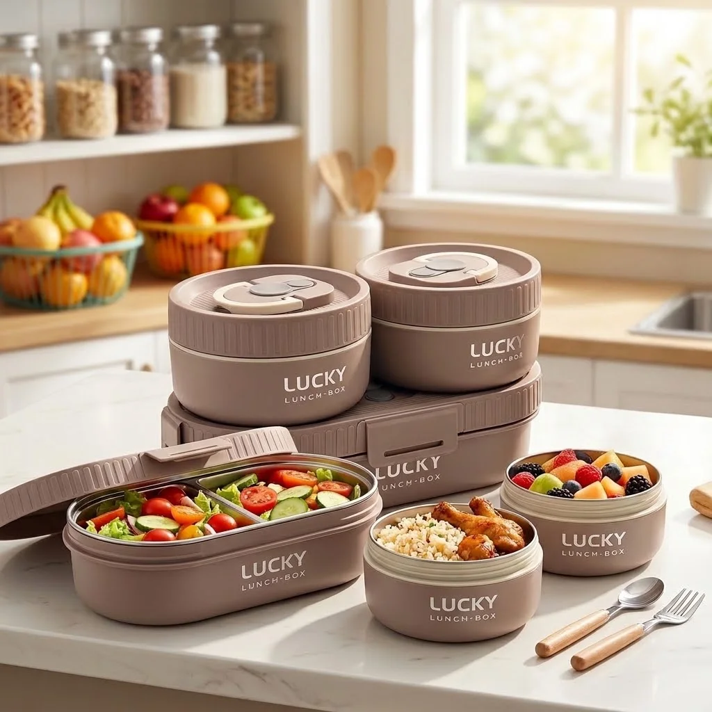 طقم علب طعام حرارية من الفولاذ - مراجعة Meal Prep Or Prep Meal وسعره